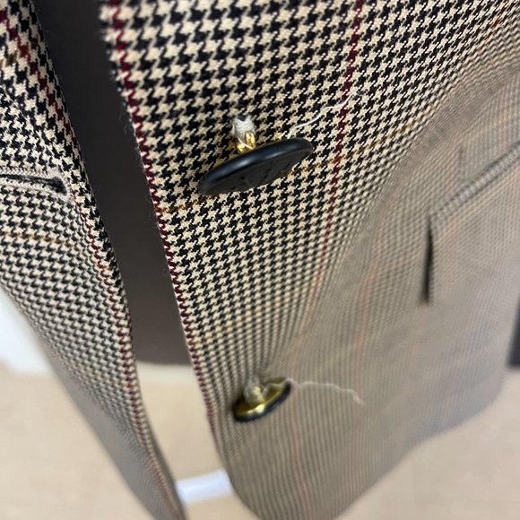 Rag & Bone Houndstooth Wool Blazer - Picture 7 of 9